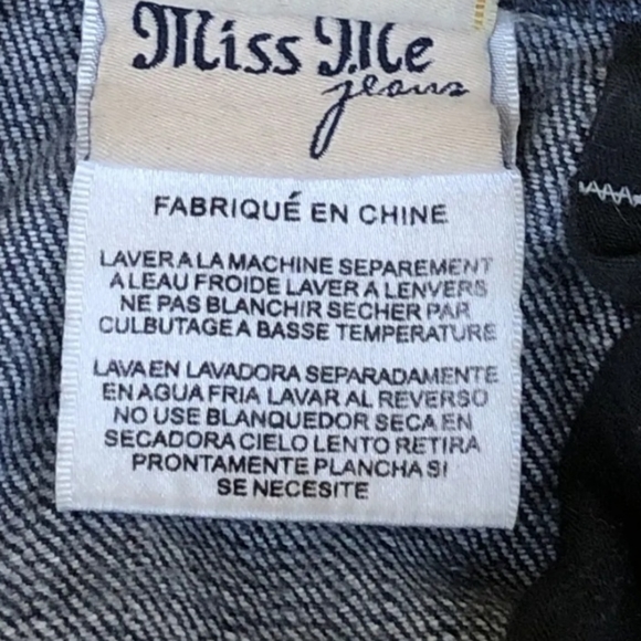 Miss Me Blue Jeans - Size 27 Bootcut Pre-owned in excellent condition - Picture 5 of 12